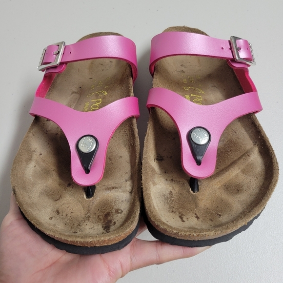 Papillio By Birkenstock Fussbett Gizeh Sandals. - Picture 6 of 13